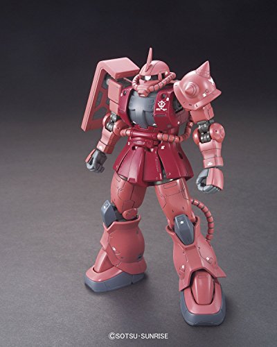 MS-06S Zaku II Commander Type Char Aznable Custom - 1/144 scale