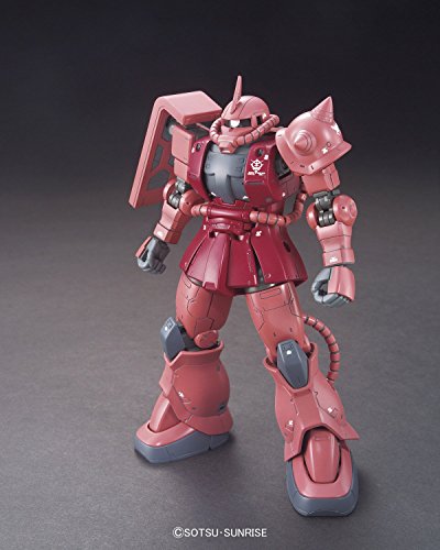 MS-06S Zaku II Commander Type Char Aznable Custom - 1/144 scale - HG Gundam The Origin, Kidou Senshi Gundam: The Origin - Bandai