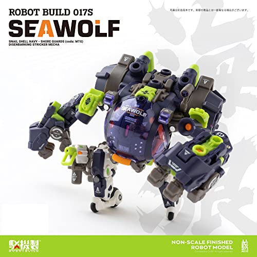 ROBOT BUILD 017S SEAWOLF (Tapigal Color Ver.) Action Figure