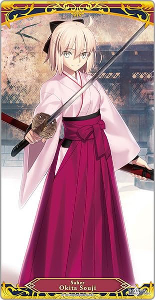 Character Rubber Mat Slim "Fate/Grand Order" Saber / Okita Souji