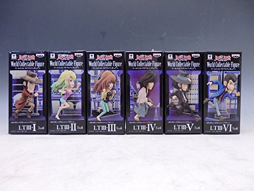 Full Set Lupin the Third World Collectable Figure I  - Banpresto