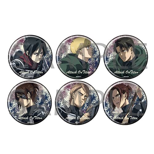 "Attack on Titan The Final Season" Can Badge Collection