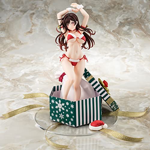 "Rent-A-Girlfriend" Mizuhara Chizuru Santa Bikini de Fuwamoko Figure 2nd Xmas