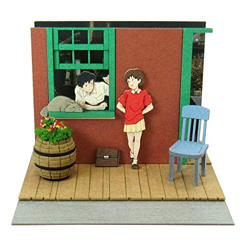 Amasawa Seiji & Tsukishima Shizuku Miniatuart Kit Studio Ghibli Mini (MP07-55) Mimi o Sumaseba-Sankei