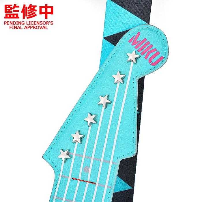 Character Vocal Series 01 Hatsune Miku Hatsune Miku Guitar-Shaped Shoulder Bag