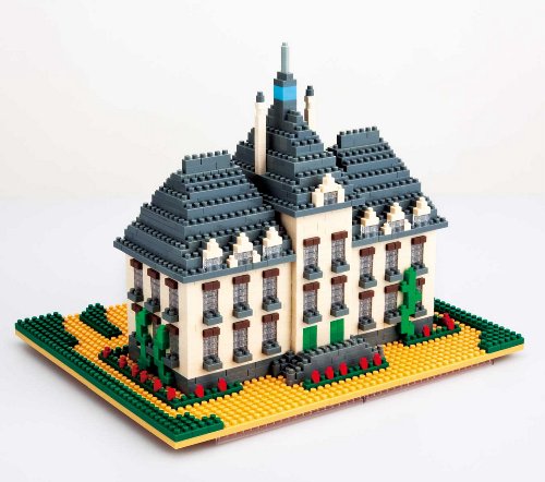 Château de Moulinsart NanoBlock (TIN-02) Echte Hobby-Serie Die Abenteuer von Tintin - Kawada