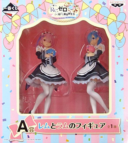 Ram Ichiban Kuji Re:Zero kara Hajimeru Isekai Seikatsu ~Happy Birthday Rem & Ram!~ Re:Zero kara Hajimeru Isekai Seikatsu - Banpresto