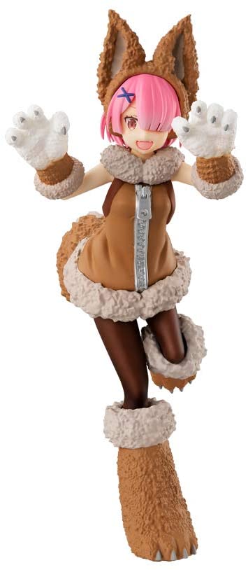 Re: Zero Kara Hajimeru Isekai Seikatsu-Ram-Super Sonder-Serie-Wolf und sieben kleine Ziegen (Furyu)