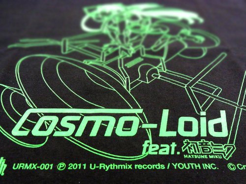 "Cosmo-Loid feat. Hatsune Miku"Hatsune Miku Cosmo-Loid T-shirt (XS Size)