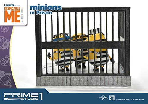 Prime Collectible Figure "Despicable Me 3" Minions in Prison Statue PCFMINI-05