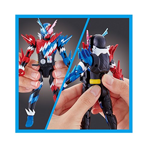 Kamen Rider Build (RabbitTank Sparkling Form version) Bottle Change Rider Series (#08) Kamen Rider Build - Bandai