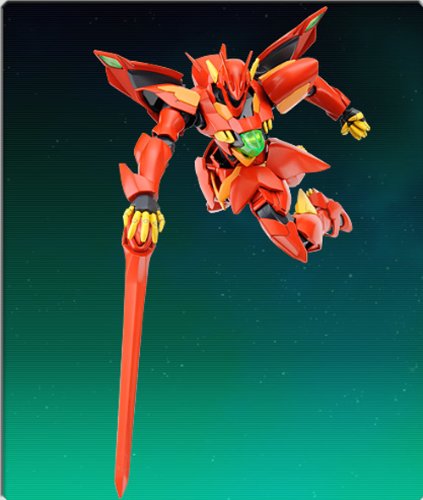 XVM-ZGC ZEYDRA - 1/144 escala - HGO (# 15) Kidou Senshi Gundam Edad - Bandai