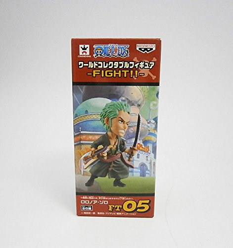 Set of 4 One Piece World Collectable Figure FIGHT