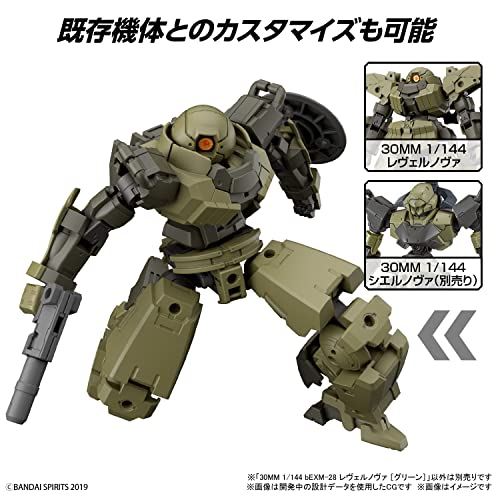 30MM 1/144 bEXM-28 Revernova (Green)