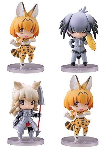 Shirosai Capsule Q Characters Kemono Friends - Kaiyodo
