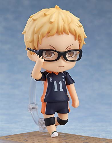 * Wiederverkauf * "Haikyu !! Zweite Saison" Nendoroid # 616 Tsukishima Kei (Orange Rouge)