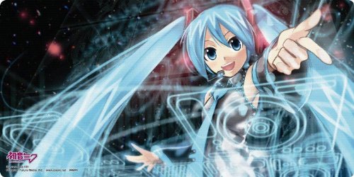 Chara Rubber Mat Collection Hatsune Miku No. 002