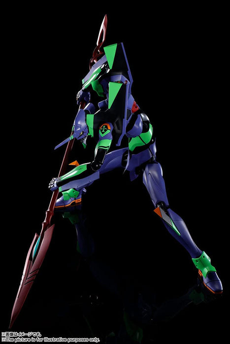 "Rebuild of Evangelion" DYNACTION Humanoid Decisive Weapon Artificial Human Evangelion EVA-01 + Cassius Spear (Renewal Color Edition)
