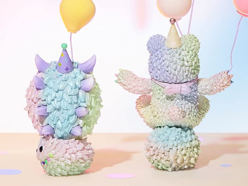 POPMART x INSTINCTOY Muckey & Monster Fluffy Party Set