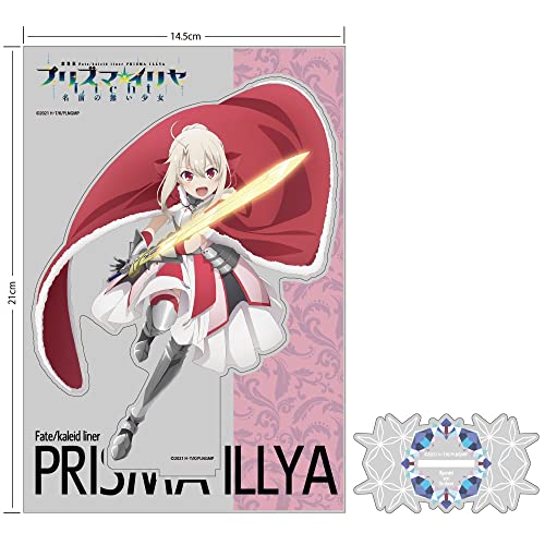 "Fate/kaleid liner Prisma Illya: Licht - The Nameless Girl" Original Illustration Illya Install: Saber Acrylic Stand (Large)