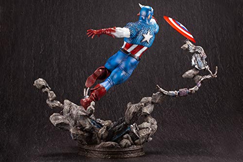 Marvel Avengers Captain America Fine Art Statue