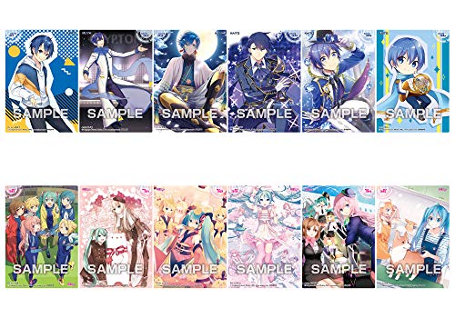 Hatsune Miku Clear Card Collection Gum 6