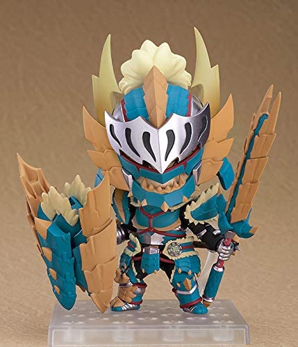 Monster Hunter World: Gresoborne - Nendoroid # 1421-Dx maschio Zinogre Alpha Armor Ver. DX (buona compagnia di sorriso)