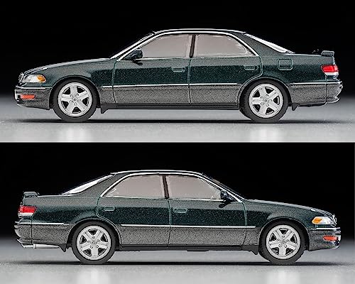 1/64 Scale Tomica Limited Vintage NEO TLV-N299b Toyota Mark II 2.5 Tourer V (Dark Green / Grey) 1998