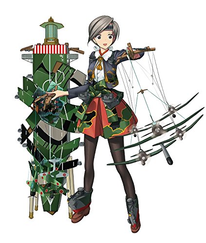 Chitose Kanmusu Light Aircraft Carrier Chitose - 1/700 Échelle - Collection Kantai ~ Kan Colle ~ - Aoshima