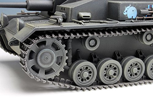 Stug III Ausf F. (Team Kaba San version)-escala 1/35-Girls und Panzer der Film-Platz