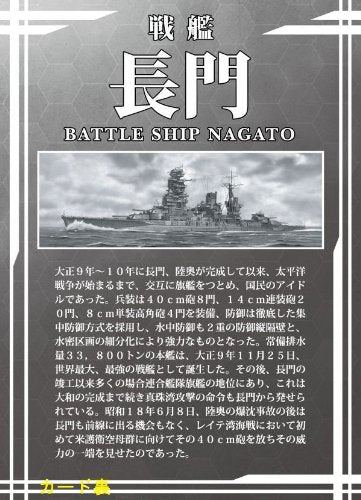 Nagato Kanmusu Battleship Nagato - 1/700 escala - Colección Kantai ~ Kan Colle ~ - Aoshima