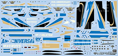 VF-1J Valkyrie (35th Anniversary version) - 1/72 scale - Macross - Hasegawa