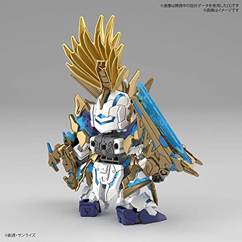 "SD Gundam World Heroes" Long Zun Liu Bei Unicorn Gundam