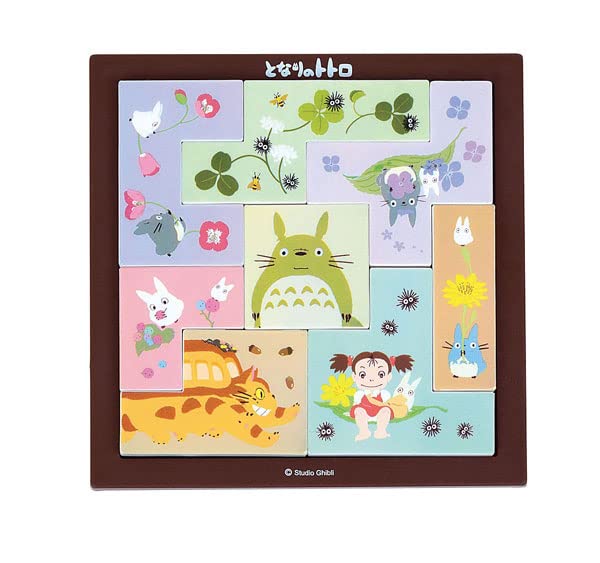 "My Neighbor Totoro" Tile Puzzle 113 113 8mm ABS Paper TP 01b
