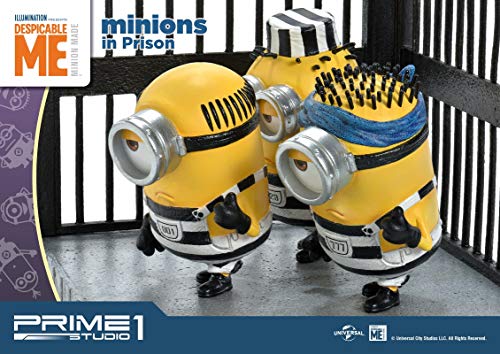 Prime Collectible Figure "Despicable Me 3" Minions in Prison Statue PCFMINI-05