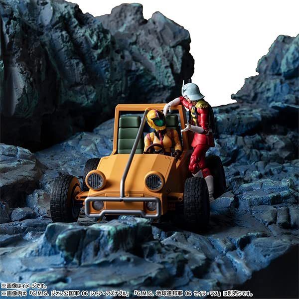 G.M.G. "Gundam" Earth Federation Force 08 V-SP Earth Federation Soldier & Earth Federation Forces Buggy