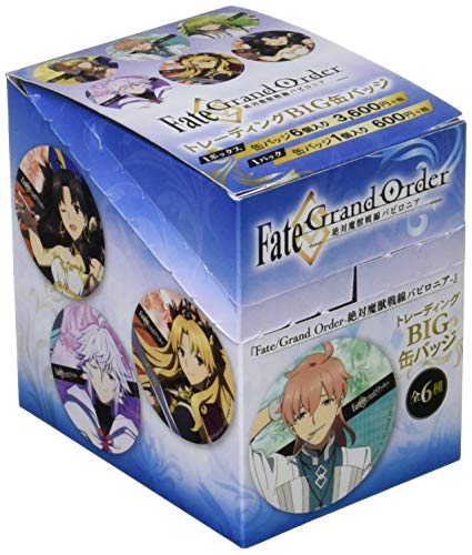 "Fate/Grand Order -Absolute Demonic Battlefront: Babylonia-" Trading Big Can Badge Complete BOX