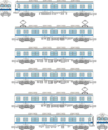 Railway Collection Tobu Railway 8000 Series 8112 Formation Good Department Advertising Train 6 Car Set