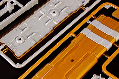Non Scale Plastic Kit Plaact Options Series 10 Twin Shields 2 Clear Orange