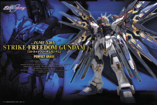 ZGMF-X20A Strike Freedom Gundam - 1/60 Escala - Pg (# 14) Kidou Senshi Gundam Semilla Destiny - Bandai