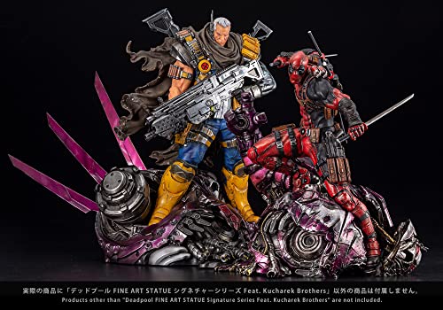 "Marvel Universe" Deadpool Fine Art Statue Signature Series Feat. Kucharek Brothers