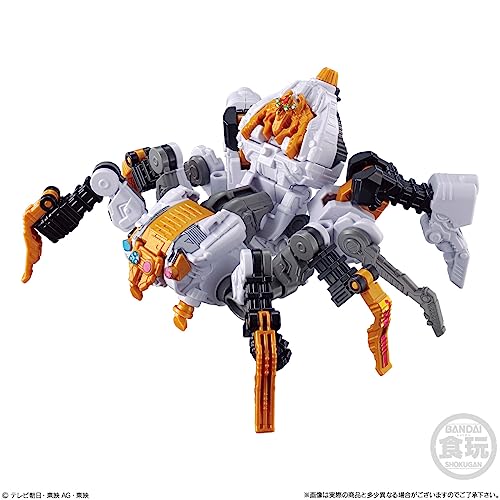 "Ohsama Sentai King Ohger" Mini Pla Shugods Gattai Series 03 Tarantula Knight & Guardian Weapons Set