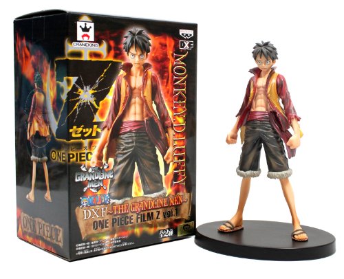 Monkey D. Luffy (DXF vol.1 version) The Grandline Men One Piece Film Z - Banpresto