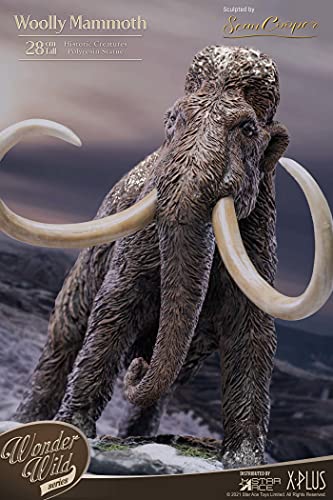 Star Ace Toys Wonders of the Wild Series Woolly Mammoth Polyresin Statue