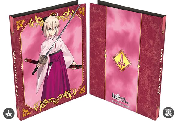 Synthetic Leather Card File "Fate/Grand Order" Saber / Okita Souji