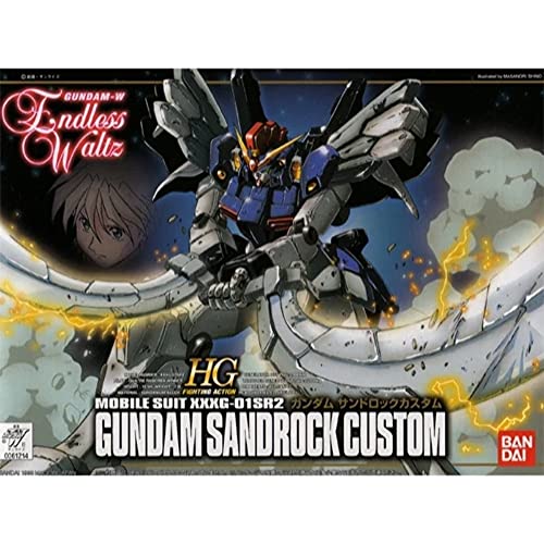 XXXG-01SRC Gundam Sandrock Kai-1/144 scale-HGFA Endless Waltz Series (EW-07) Shin Kidou Senki Gundam Wing Endless Waltz-Bandai