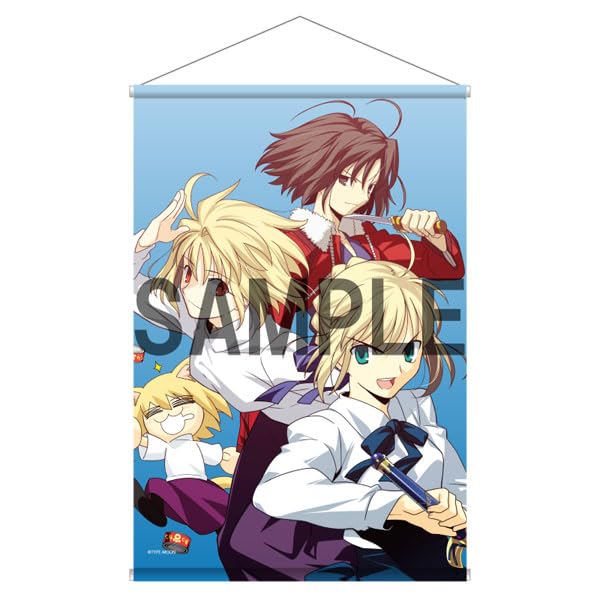 TYPE-MOON Ace Cover Illustration B2 Tapestry Shiki & Arcueid & Saber