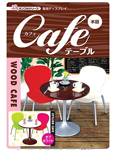 Cafe Table (Wood Pattern) (Petit Sample Series Special Display version) - Re-Ment