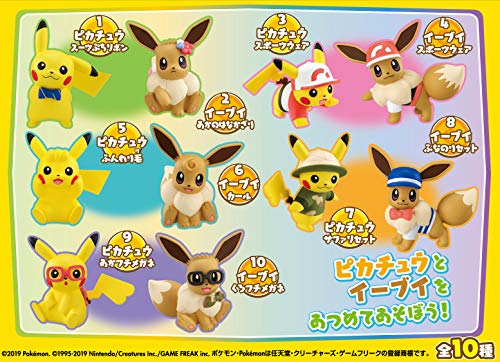 "Pokemon" Let's Go! Pikachu, Let's Go! Eevee Stand Figure