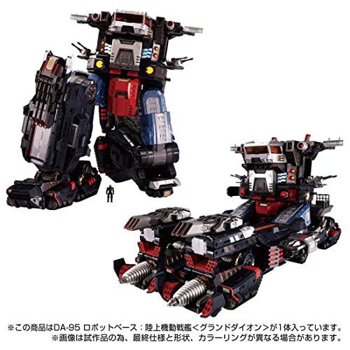 "Diaclone" DA-95 Robot Base: Land Mobile Battleship Grand Dion